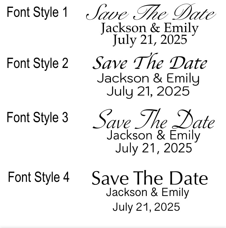 Save The Date Photo Magnets